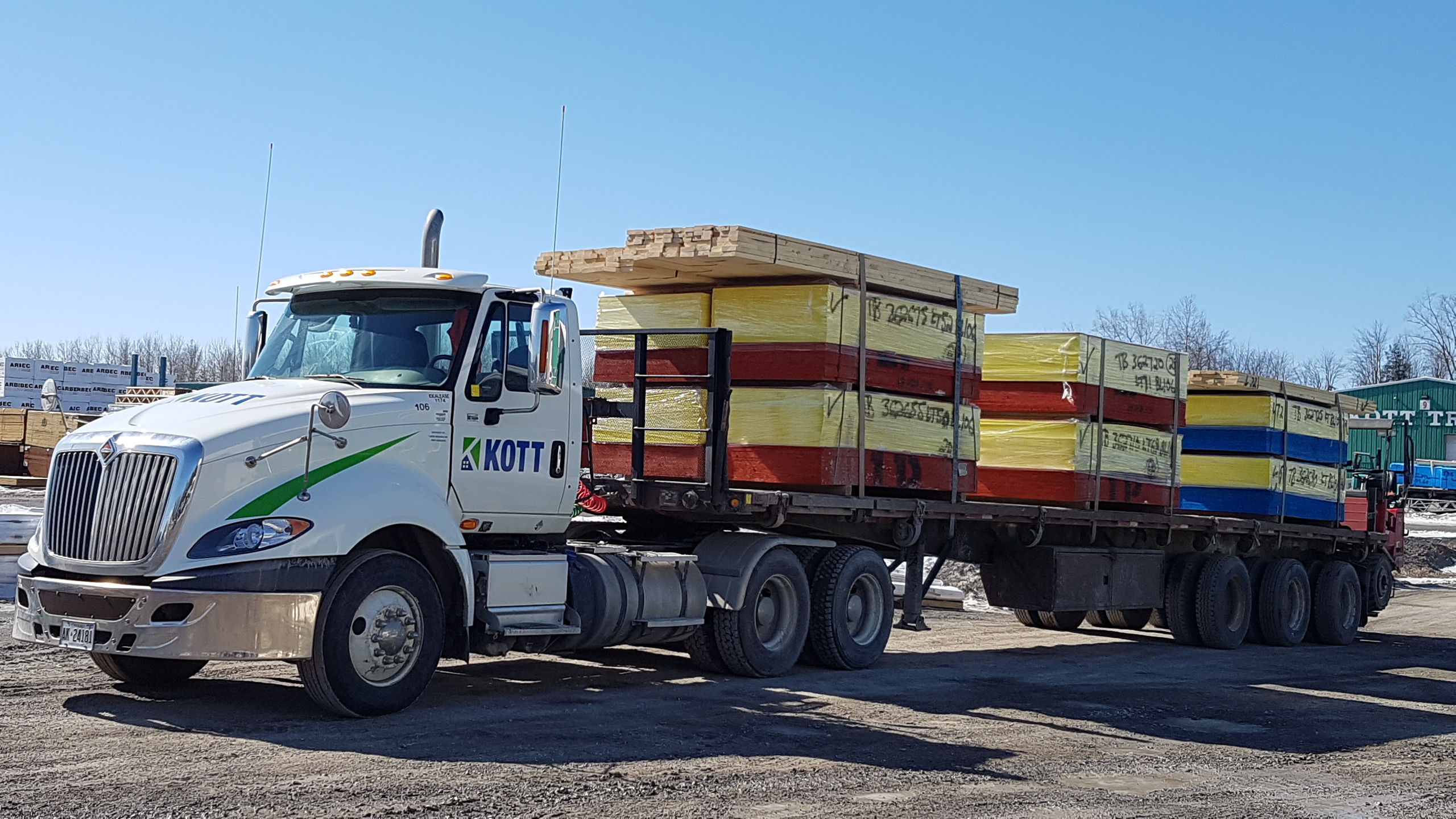 KOTT supplies framing lumber